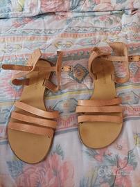 Ancora disponibili -SANDALI ARTIGIANALI in cuoio 