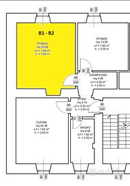 2 posti letto in ampia stanza doppia da sett