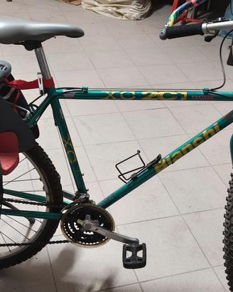 bici bianchi XC 201 carbone steel vintage 