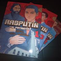 Fumetto Manga Rasputin 1-3 Completo Star Comics