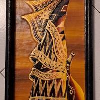 Quadro etnica donna Africa