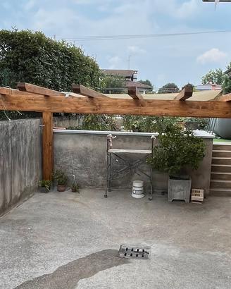 Pergola in legno