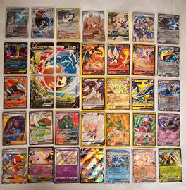 Lotto Carte Pokemon Rare Speciali Illustrazioni NM