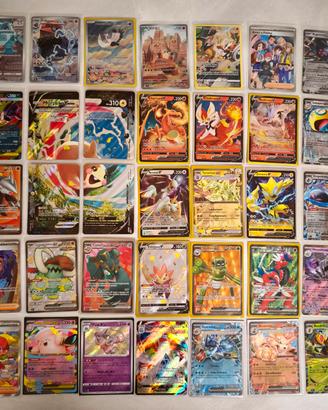 Lotto Carte Pokemon Rare Speciali Illustrazioni NM