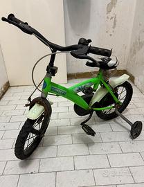 Bicicletta Bambino Verde