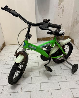 Bicicletta Bambino Verde