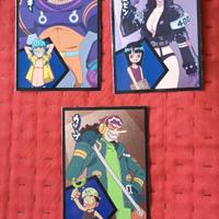 3 cards diverse One Piece road to egghead