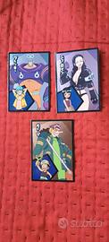 3 cards diverse One Piece road to egghead
