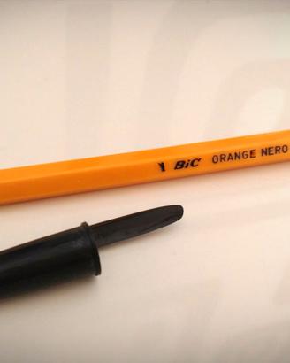 Penna BIC orange originali anni 70 lotto 5 pezzi
