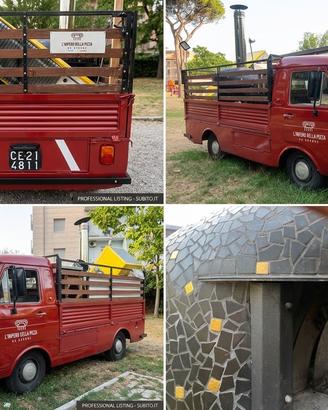 Food Truck Pizzeria a legna già pronto all’uso