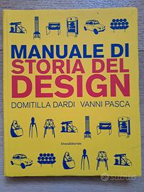 Libro “Manuale di STORIA DEL DESIGN”, Dardi, Pasca