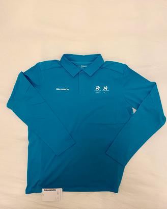 Maglia Polo Salomon Olimpiadi Milano Cortina 2026