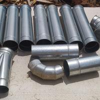 Tubi aspirazione/scarico zincati