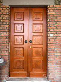 Portoncino d’ingresso artigianale anni 70