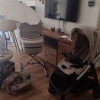 trio Inglesina aptica + stand up 