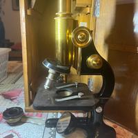 Microscopio Vintage Carl Zeiss Jena