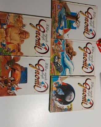 Libri vintage Gnomi De Agostini lotto 5 volumi