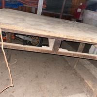 casalinghi  tavolo in legno da restaurare