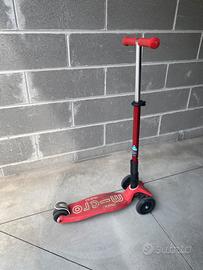 Monopattino Bambino Maxi Micro Deluxe Rosso
