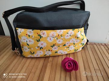 borsa in ecopelle a tracolla