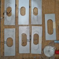 Dima foratura in alluminio per cerniere  Ceam