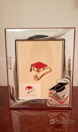 Cornice d'argento per laurea