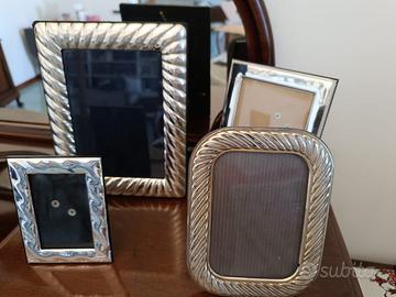Bundle cornici in argento/silver plate