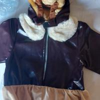costume carnevale orsetto aviatore