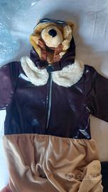 costume carnevale orsetto aviatore