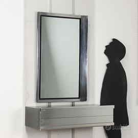 Consolle a Cassetti con Specchio Anni 70