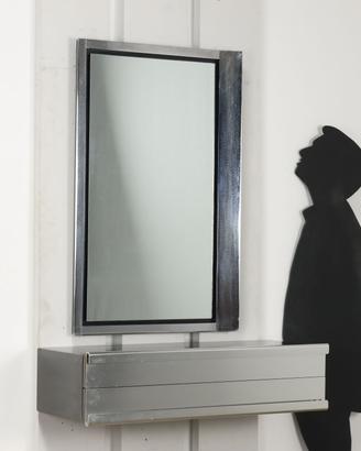 Consolle a Cassetti con Specchio Anni 70