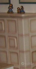 Stufa ad olle in maiolica (da montare)