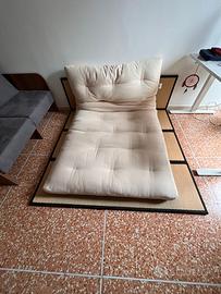 Futon con  Tatami pieghevole
