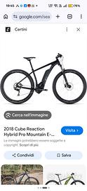 E-bike Cube reaction hybrid 