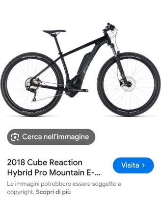 E-bike Cube reaction hybrid 