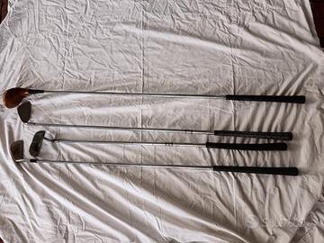 set 4 mazze  da golf 