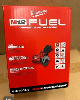 Smerigliatrice Milwaukee  M12 FCOT