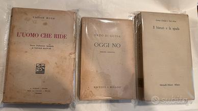 Letteratura del passato - lotto di tre libri