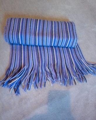 Sciarpa Kris a righe multicolor/lilla