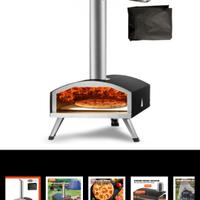 Forno portatile a pellet professionale Vevor