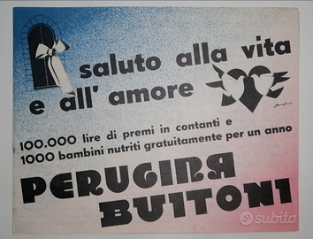 Perugina Buitoni, Saluto alla Vita, Perugia 1937