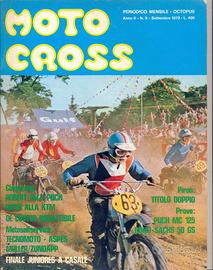 Rivista MOTOCROSS numero 9 anno 1972