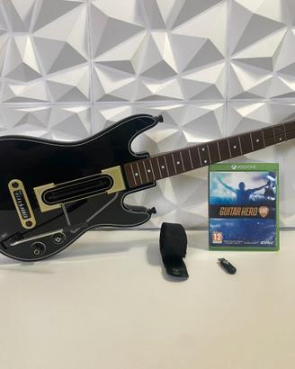 Guitar Hero Live Xbox One completo chitarra USB