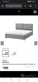 Letto Ikea 1 piazza e mezza