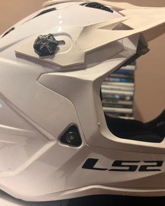 casco ls2+mascherina 100%
