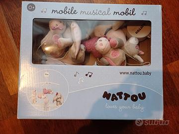 Giostrina musicale nattou per lettino