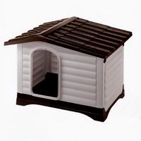 Cuccia per Cani da Esterno con Apertura Laterale