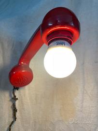 Telefono vintage lampada