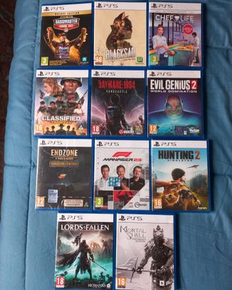 Giochi  originali per console PS5 - PlayStation 5