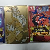 Pokémon Scarlatto e Pokémon Violetto + Steelbook 